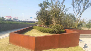广阳耐候钢挡土墙